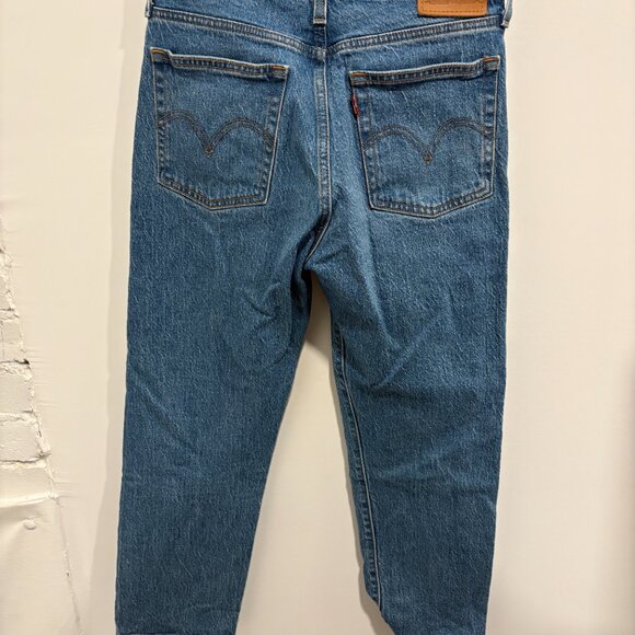 Levi's Wedgie Straight Jeans Size 27 - Picture 4 of 4